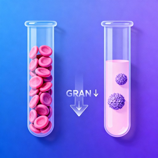 Понижены гранулоциты у кота и кошки - анализ крови, снижение иммунитета, лейкопения