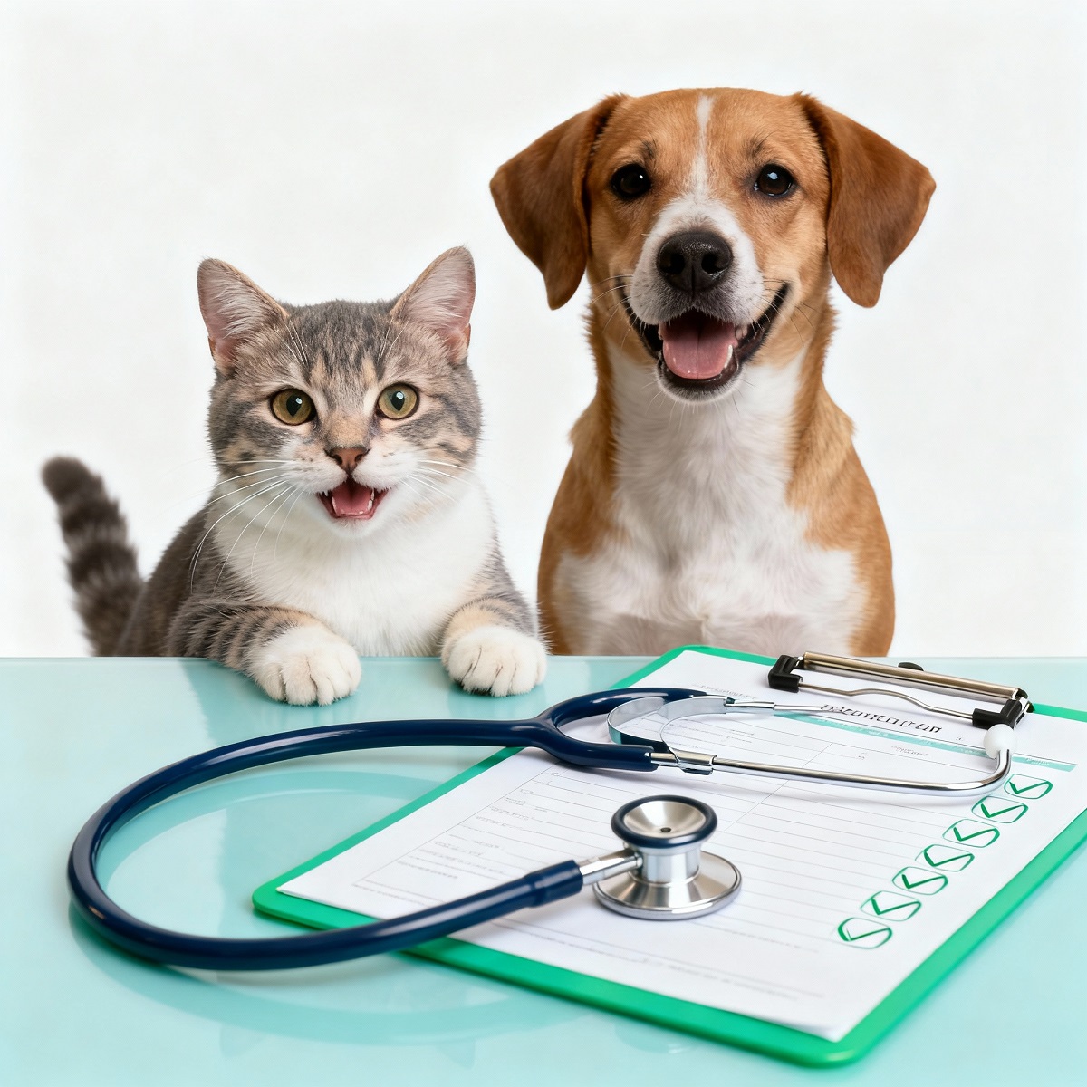 Профилактические анализы для кошек и собак - ветеринарное обследование, здоровый питомец