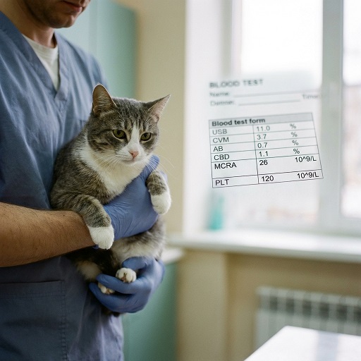 Тромбоциты (PLT) у кошки или кота — норма, причины отклонений в анализе крови